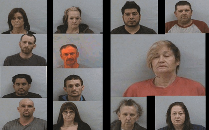 Cleveland drug bust yields 14 arrests and $1.97M in meth