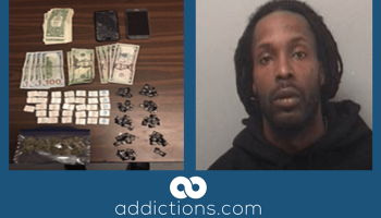 Man arrested in church with 328 bags of heroin