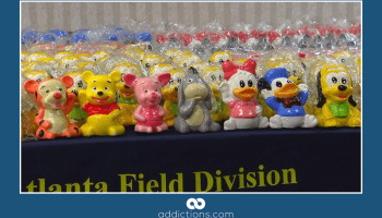 Millions of dollars worth of meth amphetamine found in Disney figures