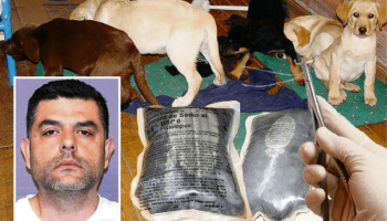 Vet who implanted heroin into puppies extradited to USA from Spain