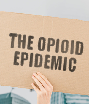 opioid epidemic sign