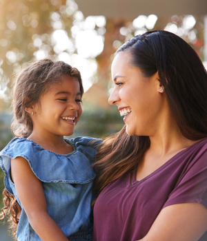 latinx mother and daughter