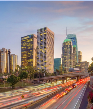 los angeles skyline 