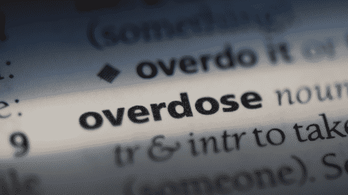 overdose in dictionary