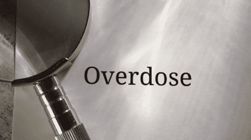 overdose word on paper