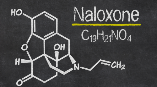 naloxone chemistry visual