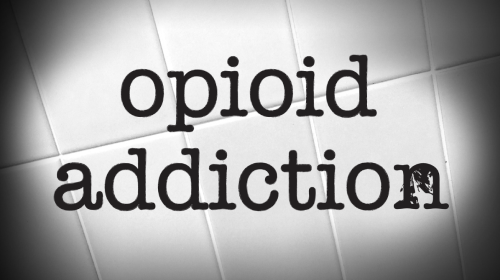 opioid addiction words