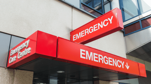 emergency room entrance