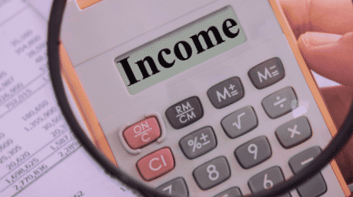 income word on calculator