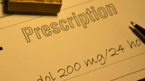 prescription slip