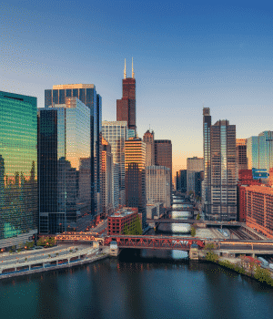 Chicago sky line