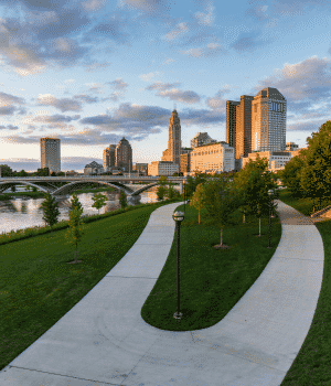 Columbus sky line