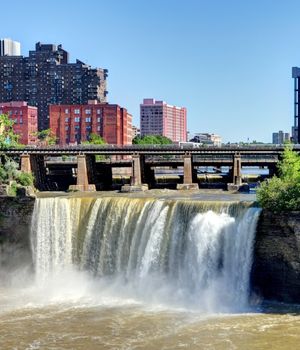 Rochester waterfall