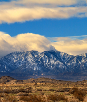 Victorville mountain scene