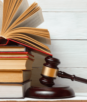 books and gavel law