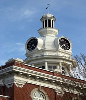 downtown court clock