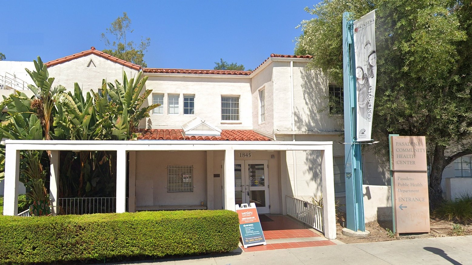 Pasadena Public Health Department Social and Mental Health CA 91103