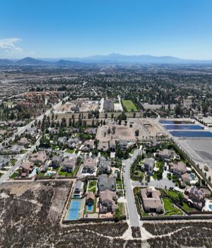 rancho cucamunga aerial view