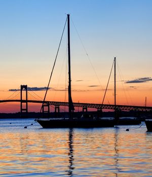 sailboats in newport news