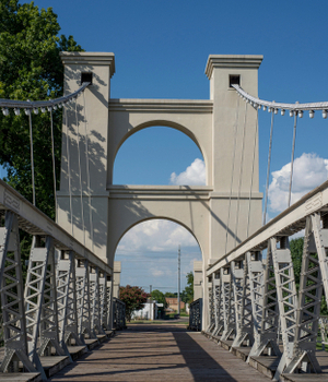 waco bridge downtown