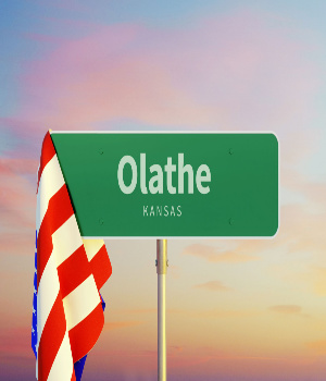 Olathe city sign