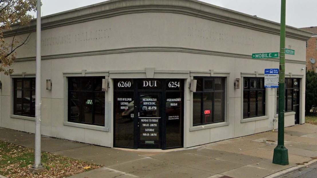 DUI Metropolitan Services West Addison Street IL 60634